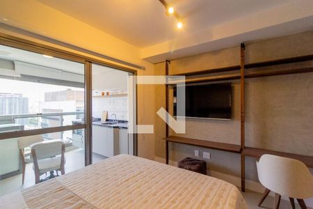 Quarto de kitnet/studio à venda com 1 quarto, 32m² em Jardim das Acacias, São Paulo