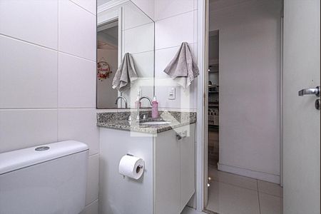 banheiro social_3 de apartamento à venda com 2 quartos, 68m² em Vila Gumercindo, São Paulo