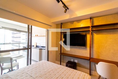 Quarto de kitnet/studio à venda com 1 quarto, 32m² em Jardim das Acacias, São Paulo