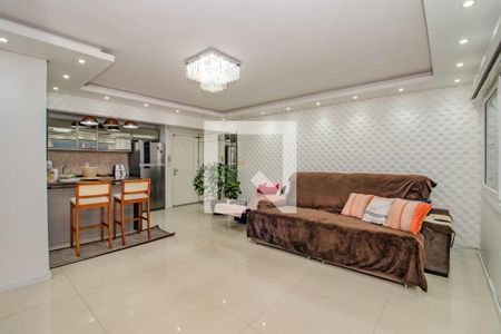 Sala de apartamento à venda com 1 quarto, 80m² em São Sebastião, Porto Alegre