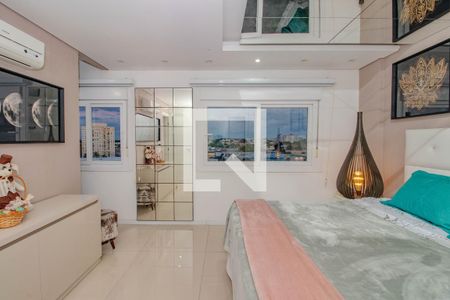 Suíte de apartamento à venda com 1 quarto, 80m² em São Sebastião, Porto Alegre