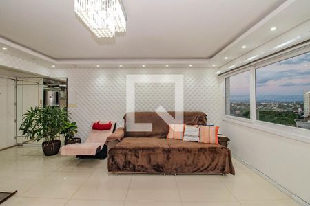 Sala de apartamento à venda com 1 quarto, 80m² em São Sebastião, Porto Alegre