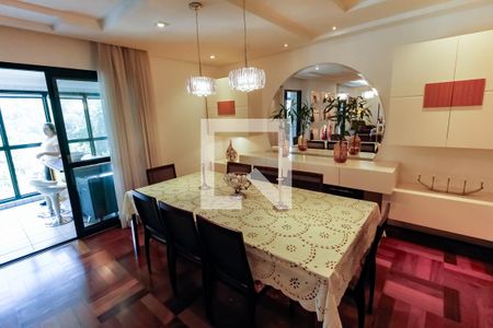 Sala 2 - Jantar de apartamento à venda com 5 quartos, 220m² em Jardim Morumbi, São Paulo