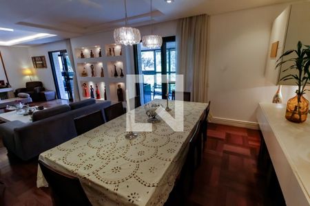 Sala 2 - Jantar de apartamento à venda com 5 quartos, 220m² em Jardim Morumbi, São Paulo