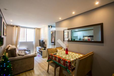 Sala de apartamento à venda com 2 quartos, 57m² em Parque Sao Vicente, Santo André