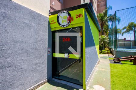 Área comum - Mini Mercado de apartamento à venda com 2 quartos, 57m² em Parque Sao Vicente, Santo André