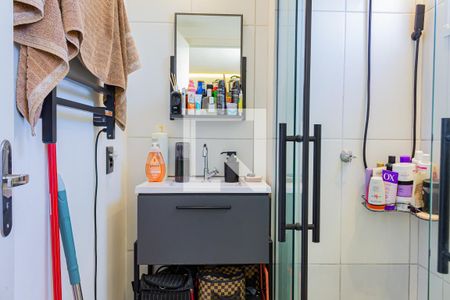 Banheiro de apartamento à venda com 1 quarto, 25m² em Santa Cecilia, São Paulo