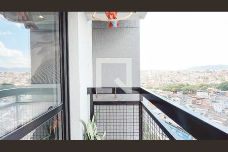 Varanda da Sala de apartamento à venda com 3 quartos, 70m² em Vila Carbone, São Paulo