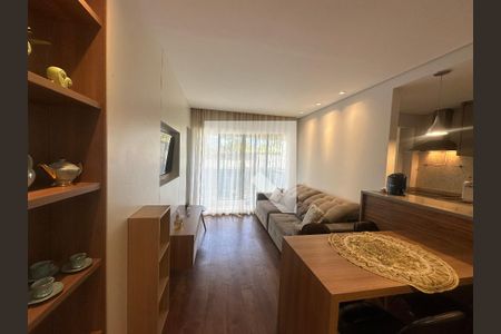 Sala de apartamento para alugar com 1 quarto, 50m² em Melville Empresarial Ii, Barueri