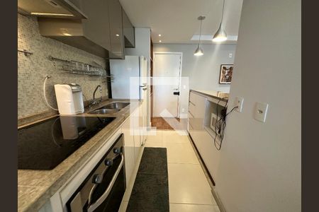 Cozinha de apartamento para alugar com 1 quarto, 50m² em Melville Empresarial Ii, Barueri