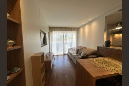 Sala de apartamento para alugar com 1 quarto, 50m² em Melville Empresarial Ii, Barueri