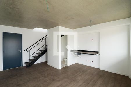 Sala/Cozinha de apartamento à venda com 1 quarto, 72m² em Santana, São Paulo