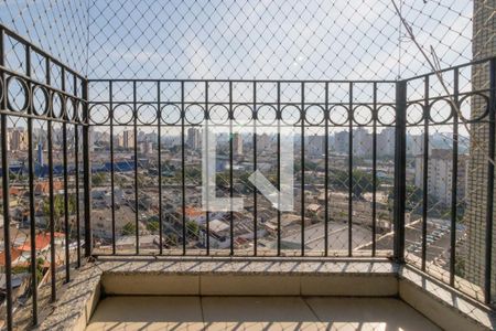 Varanda da Sala de apartamento à venda com 2 quartos, 58m² em Vila Alpina, São Paulo