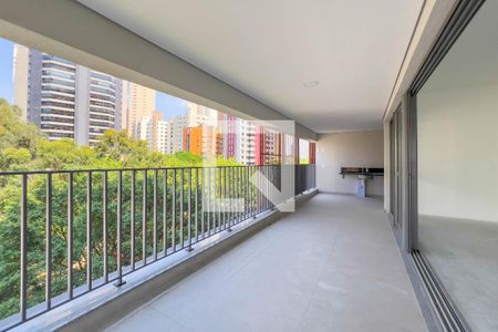 Varanda de apartamento à venda com 3 quartos, 184m² em Chácara Klabin, São Paulo