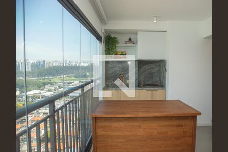 Varanda gourmet de apartamento à venda com 3 quartos, 136m² em Jardim Dom Bosco, São Paulo