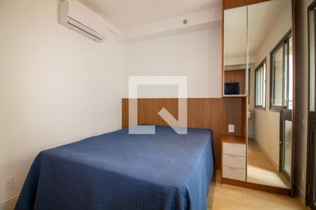 Sala / Quarto - Studio de kitnet/studio para alugar com 1 quarto, 25m² em Santo Amaro, São Paulo