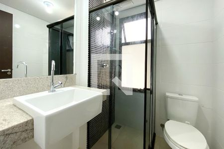 Banheiro da Suíte 1 de apartamento à venda com 2 quartos, 65m² em Cruzeiro, Belo Horizonte