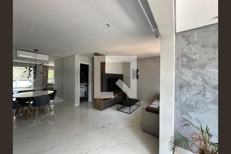 Sala de apartamento à venda com 1 quarto, 67m² em Empresarial 18 do Forte, Barueri