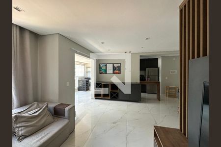 Sala de apartamento à venda com 1 quarto, 67m² em Empresarial 18 do Forte, Barueri