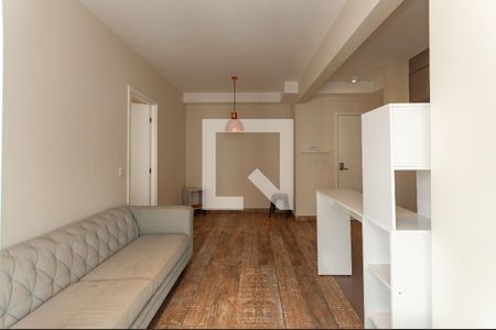 Sala de apartamento à venda com 1 quarto, 47m² em Várzea da Barra Funda, São Paulo