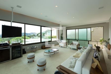 Sala de Estar de casa de condomínio à venda com 4 quartos, 500m² em Vila Castela, Nova Lima