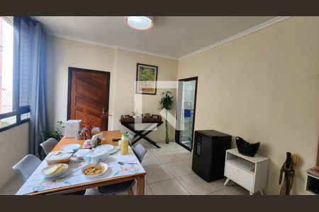 Detalhe Sala de apartamento para alugar com 3 quartos, 87m² em José Menino, Santos