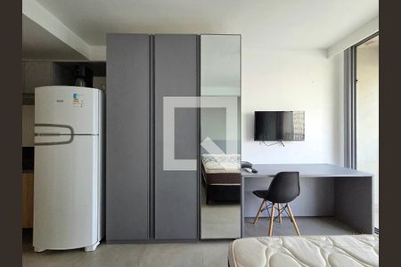 Studio de kitnet/studio para alugar com 1 quarto, 22m² em Indianópolis, São Paulo