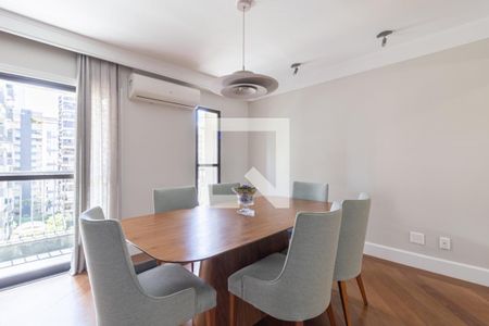 Sala de Jantar de apartamento à venda com 3 quartos, 165m² em Vila Nova Conceição, São Paulo
