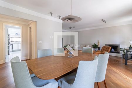 Sala de Jantar de apartamento à venda com 3 quartos, 165m² em Vila Nova Conceição, São Paulo
