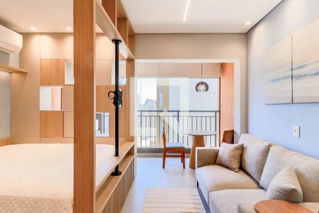 Studio  de kitnet/studio para alugar com 1 quarto, 31m² em Santo Amaro, São Paulo