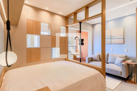 Studio de kitnet/studio para alugar com 1 quarto, 31m² em Santo Amaro, São Paulo
