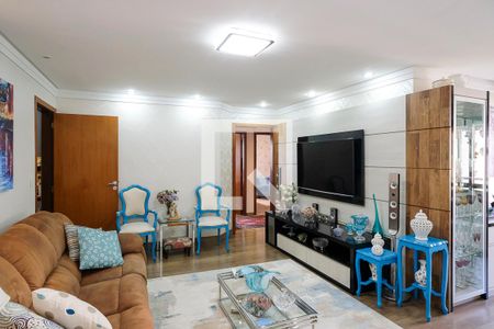 Sala de apartamento à venda com 3 quartos, 118m² em Barcelona, São Caetano do Sul