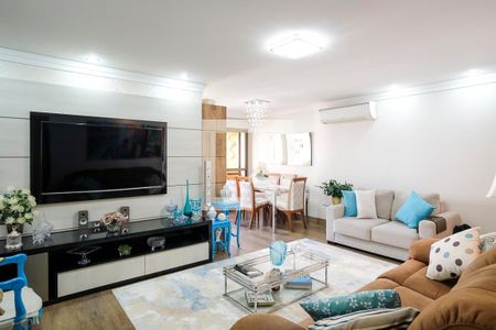 Sala de apartamento à venda com 3 quartos, 118m² em Barcelona, São Caetano do Sul