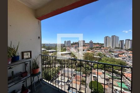 Varanda da Sala de apartamento para alugar com 3 quartos, 76m² em Vila Campo Grande, São Paulo