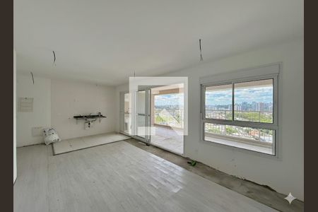Sala  de apartamento à venda com 2 quartos, 80m² em Santo Amaro, São Paulo