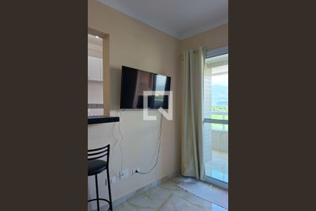 Sala de apartamento para alugar com 1 quarto, 60m² em Vila Caiçara, Praia Grande