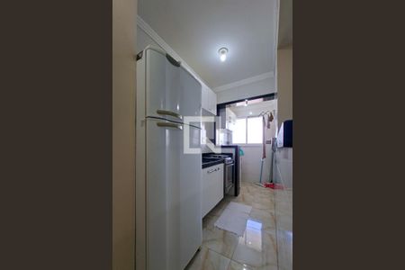 Cozinha de apartamento para alugar com 1 quarto, 60m² em Vila Caiçara, Praia Grande