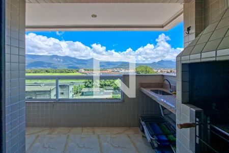 Sacada de apartamento para alugar com 1 quarto, 60m² em Vila Caiçara, Praia Grande