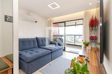 Sala de apartamento para alugar com 3 quartos, 94m² em Santo Amaro, São Paulo