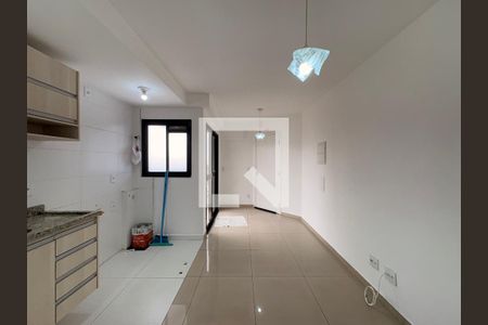 Sala de apartamento à venda com 1 quarto, 41m² em Vila Valparaíso, Santo André