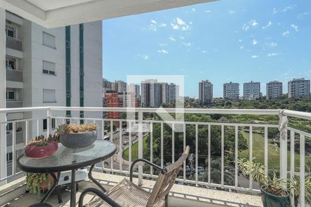 Varanda da Sala de apartamento à venda com 2 quartos, 65m² em Jardim Europa, Porto Alegre