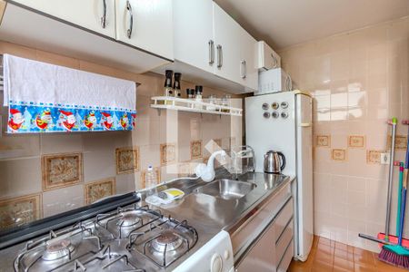 Cozinha e Área de Serviço de kitnet/studio à venda com 1 quarto, 30m² em Centro Histórico, Porto Alegre