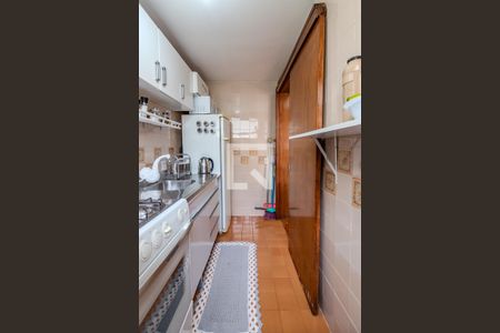 Cozinha e Área de Serviço de kitnet/studio à venda com 1 quarto, 30m² em Centro Histórico, Porto Alegre