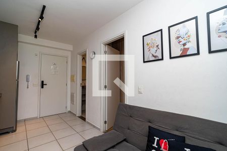 Sala de apartamento à venda com 1 quarto, 27m² em Bela Vista, São Paulo