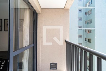 Sacada de apartamento à venda com 1 quarto, 27m² em Bela Vista, São Paulo