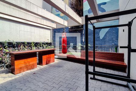 Área comum de kitnet/studio à venda com 1 quarto, 22m² em República, São Paulo