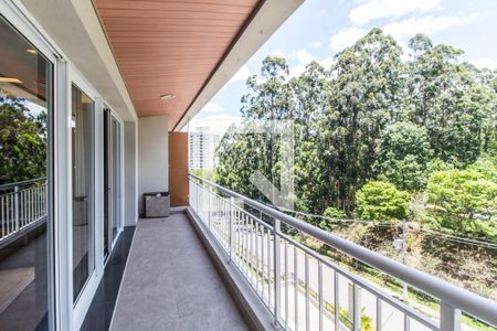 Varanda de apartamento à venda com 1 quarto, 50m² em Tamboré, Santana de Parnaíba