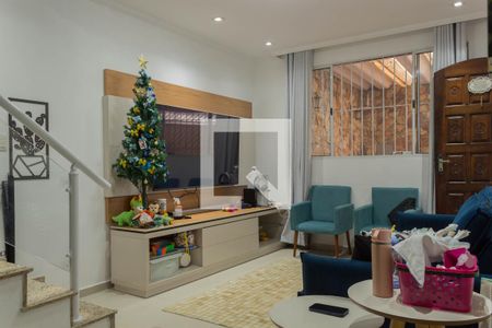 Sala de casa à venda com 3 quartos, 179m² em Vila Jordanopolis, São Bernardo do Campo