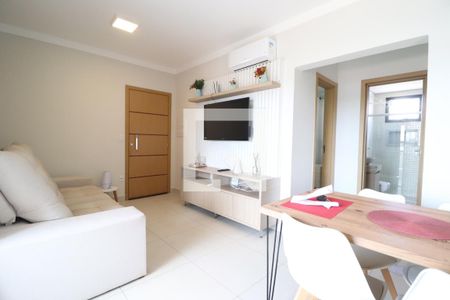 Sala de apartamento para alugar com 2 quartos, 70m² em Tibery, Uberlândia