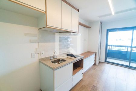 Cozinha de kitnet/studio para alugar com 1 quarto, 24m² em Vila Santa Catarina, São Paulo